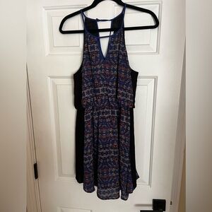 Lush skater style dress